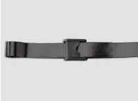 Posey EZ Clean Gait Belt, Standard, Black, Polyurethane - EZ Clean Gait Belt Standard Bk - Image 1