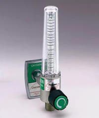 Oxygen Flowmeter 0-15 LPM, Soft-Touch Reusable, Each - Oxygen Flowmeter 0-15lpm - Image 1