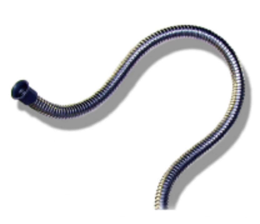 Handler Sani-Vac Flex Stainless Steel Hose, Gray, 750, 1 Each - Sanivac Flex Hose S/s/ - Image 1