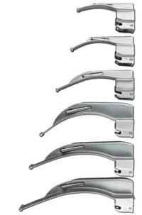 SunMed Greenline Fiber Optic Laryngoscope Blade, Mac 2 - Laryngoscope F/O Mac 2 - Image 1