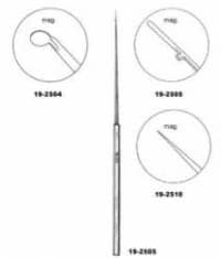 Miltex-Integra House Pick, Barbara, Stainless Steel, 6-1/4" Malleable Shaft with Octagonal Handle, Each - Pick House Barbara - Image 1