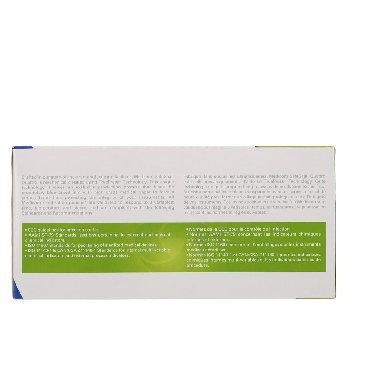 Medicom SafeSeal Quattro Self-Sealing Sterilization Pouches, 3.5" x 5.25", 200/Box, 88005-4 thumbnail 4