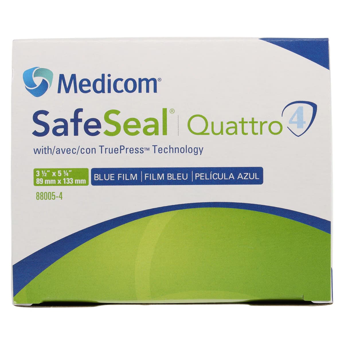 Medicom SafeSeal Quattro Self-Sealing Sterilization Pouches, 3.5" x 5.25", 200/Box, 88005-4 thumbnail 3