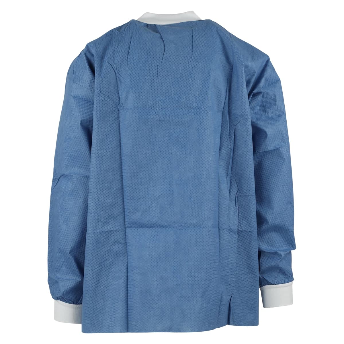 SafeWear Hipster Jacket, Deep Blue, 3X-Large, SMS, Fluid Resistant, AAMI Level 2, 12/Pack, 8101-F thumbnail 3