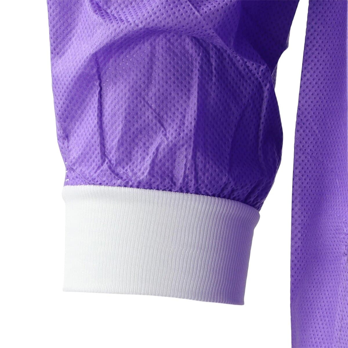 SafeWear Disposable High Performance Lab Coat, Large, Plum Purple, 12/Pk, 8109-C thumbnail 4