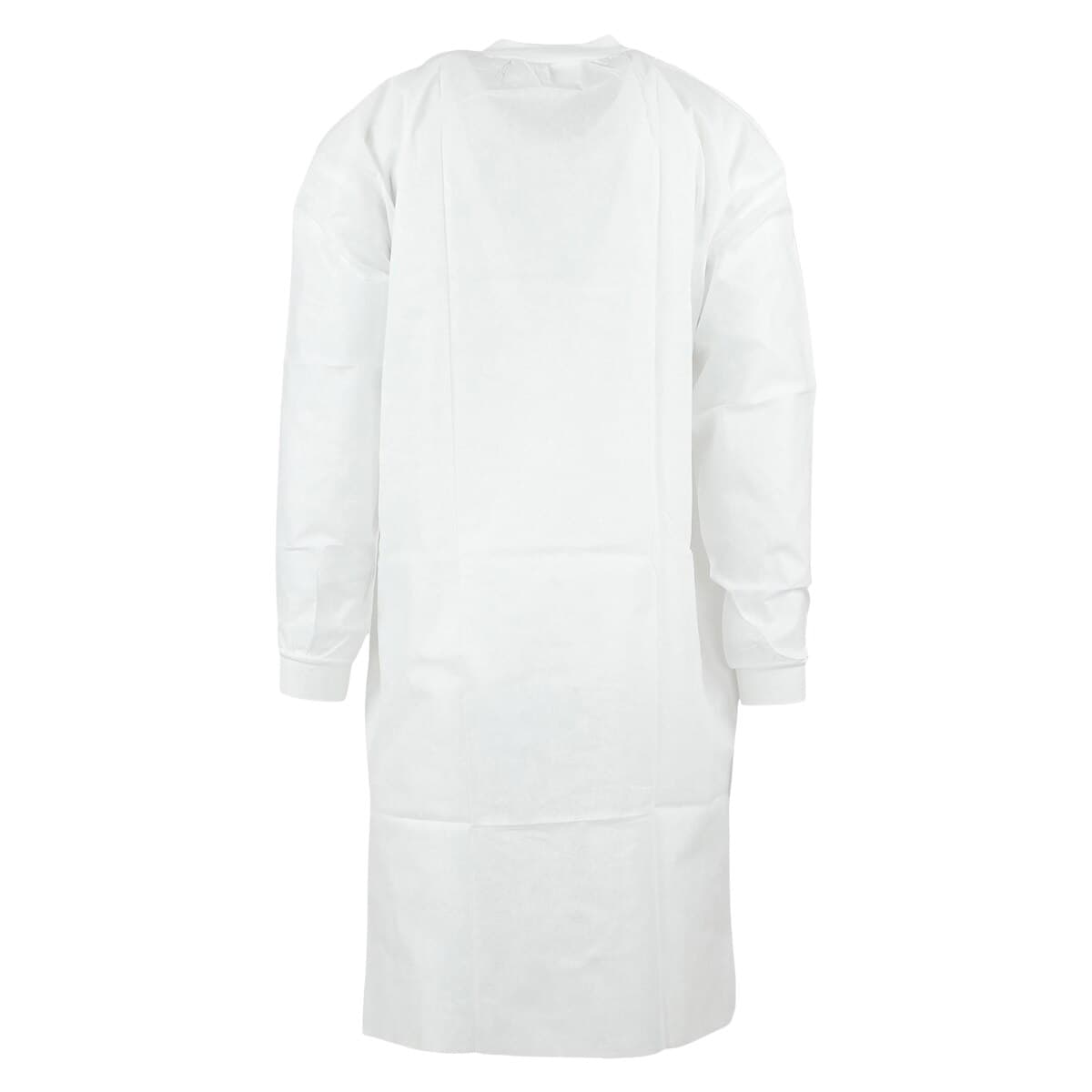 SafeWear High Performance Lab Coat, White Frost, Medium, 12/Bag, 8110-B thumbnail 3