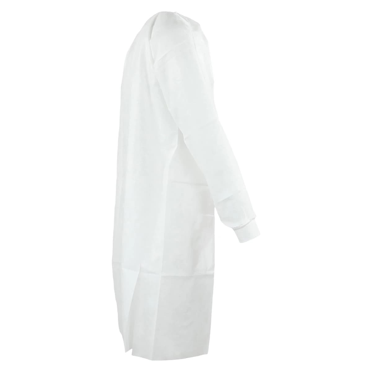 SafeWear High Performance Lab Coat, White Frost, Medium, 12/Bag, 8110-B thumbnail 2