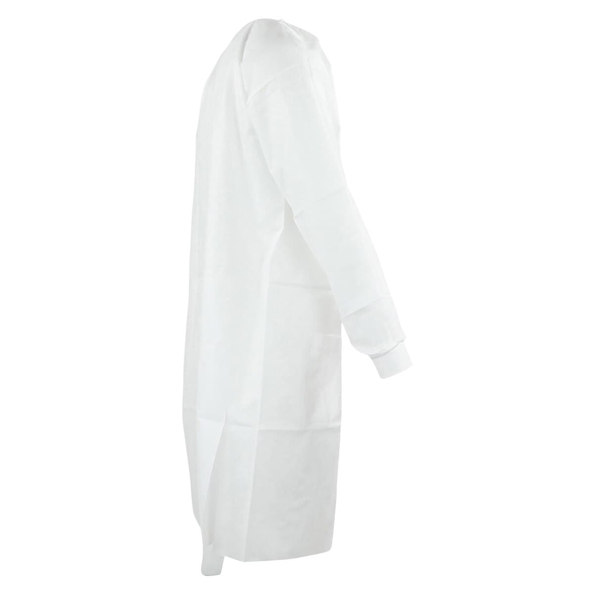 Medicom SafeWear High Performance Disposable Lab Coat, White Frost, X-Large, 12/Pack, 8110-D thumbnail 2