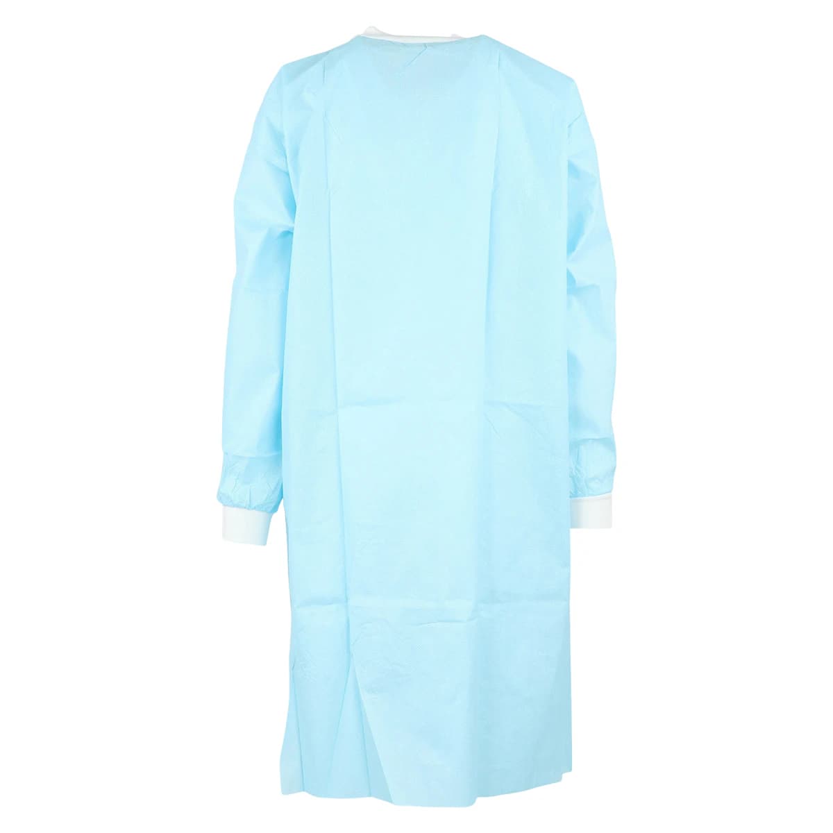 Medicom SafeWear High Performance Lab Coat, Soft Blue, Medium, 12/Bag, 8112-B thumbnail 3