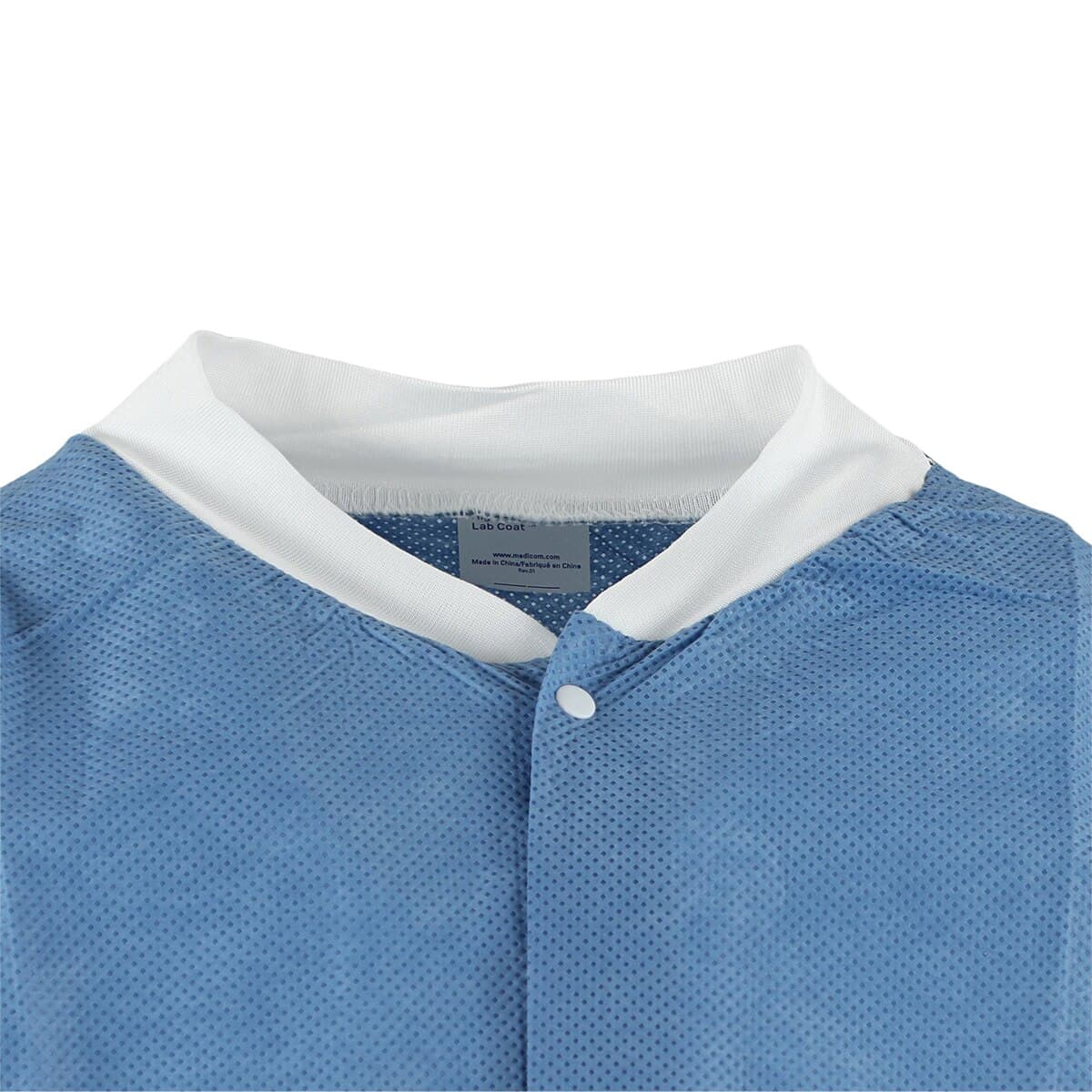 Medicom SafeWear High Performance Lab Coat, Deep Blue, 2XL, 12/Pkg, 8107-E thumbnail 5