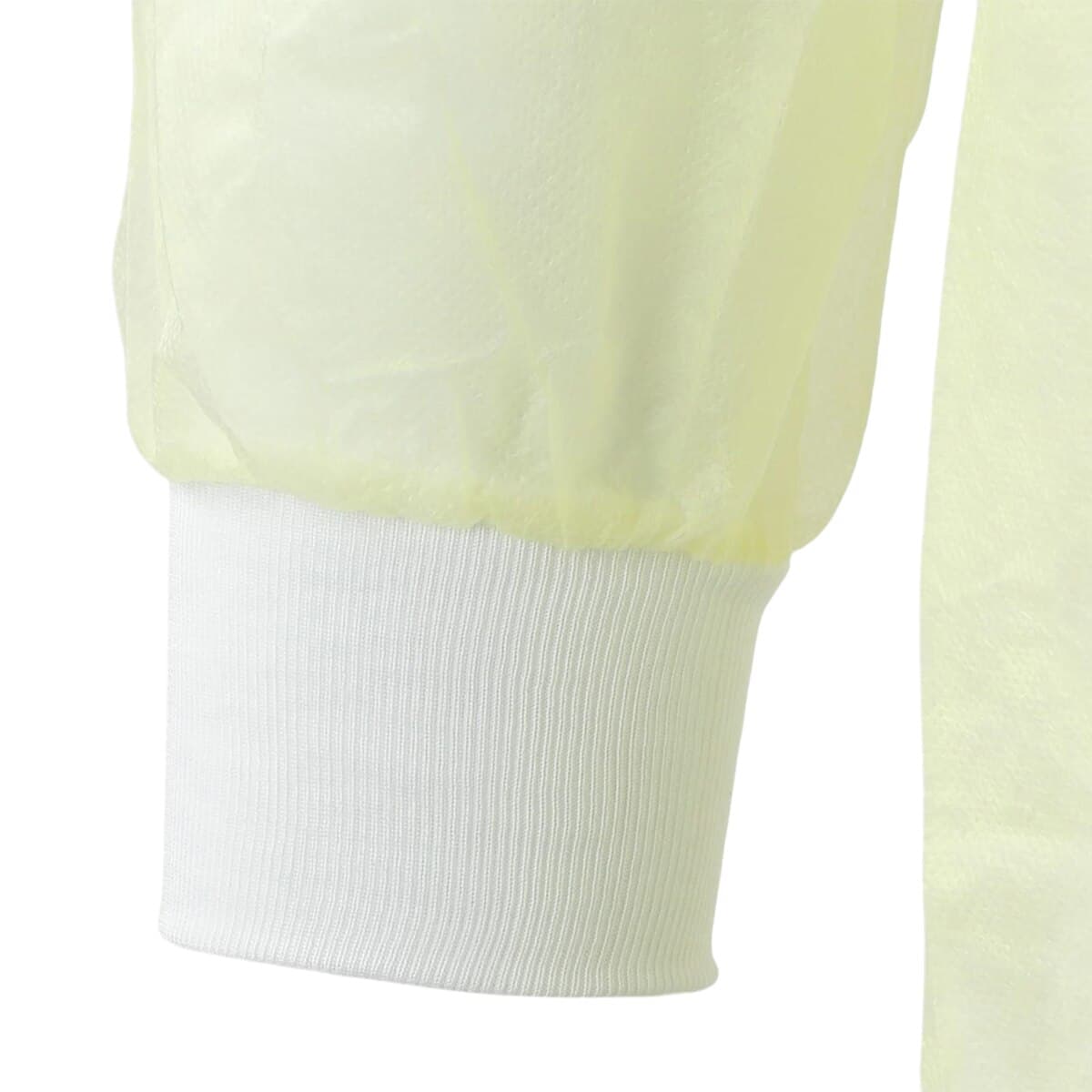 SafeWear Form-Fit Disposable Isolation Gown, Extra Large, Sunny Yellow, 12/Pk, 8113-D thumbnail 4
