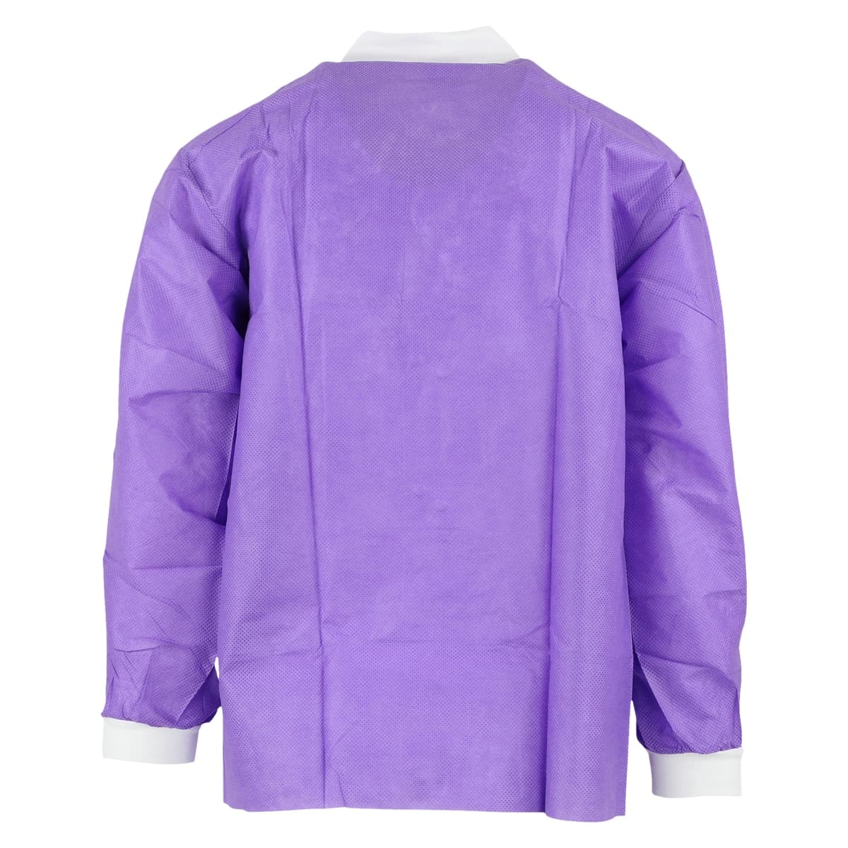 SafeWear Hipster Jacket, Large, Plum Purple, 45 g/m2 SMS, AAMI Level 2, 12/Pk, 8103-C thumbnail 3