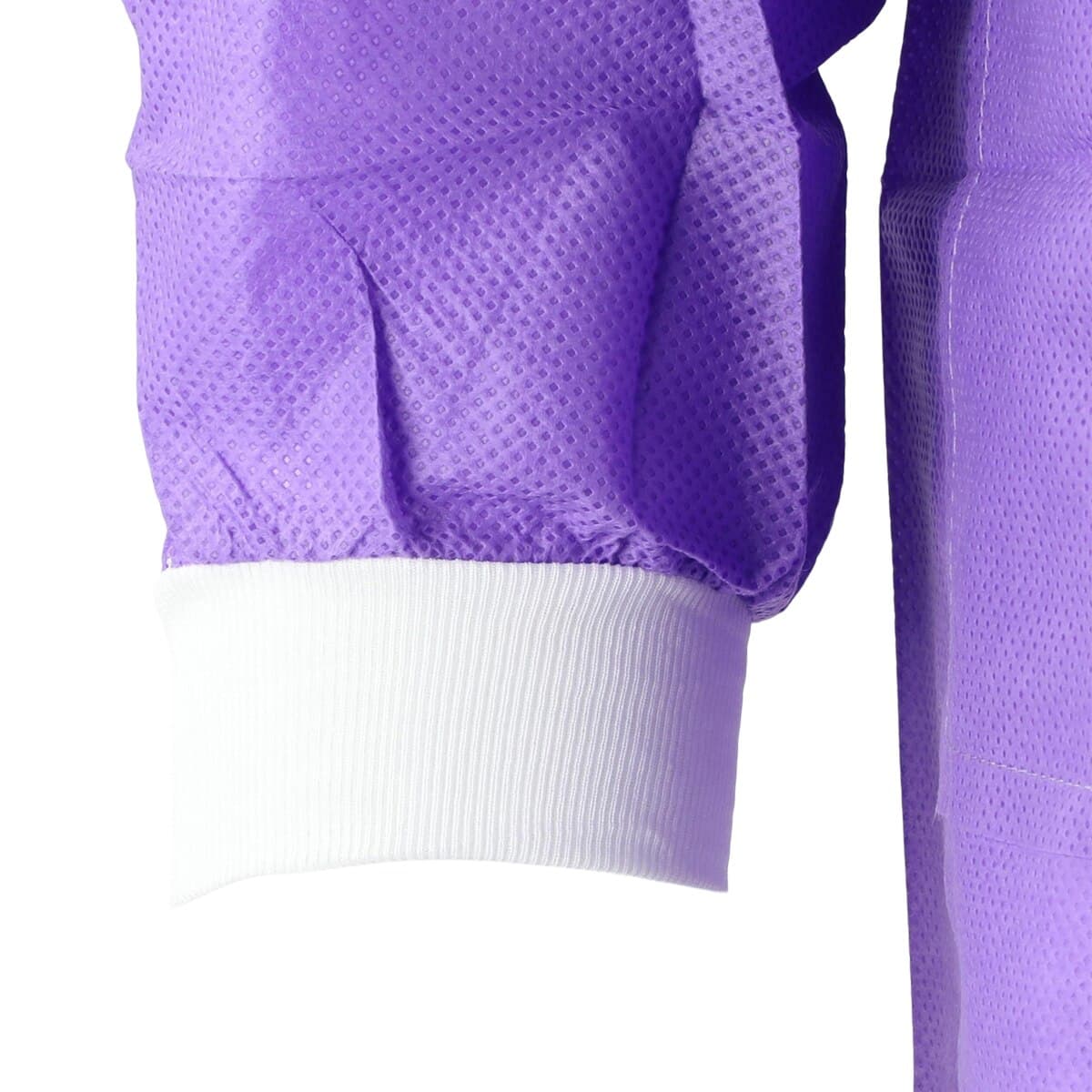 SafeWear Hipster Jacket, Extra Large, Plum Purple, 45 g/m2 SMS, AAMI Level 2, 12/Pk, 8103-D thumbnail 4