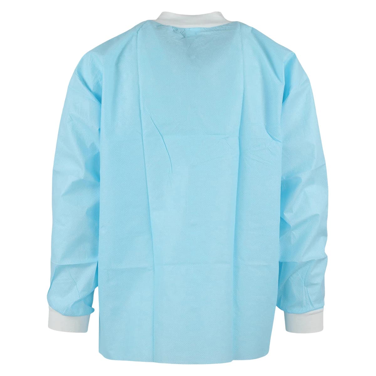 SafeWear Hipster Jacket, Small, Soft Blue, 45 g/m2 SMS, AAMI Level 2, 12/Pk, 8104-A thumbnail 3