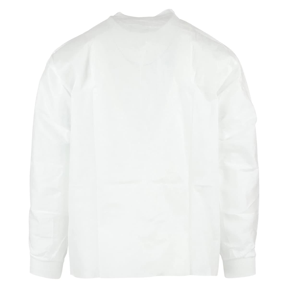 SafeWear Hipster Jacket, Small, White Frost, 45 g/m2 SMS, AAMI Level 2, 12/Pk, 8105-A thumbnail 3