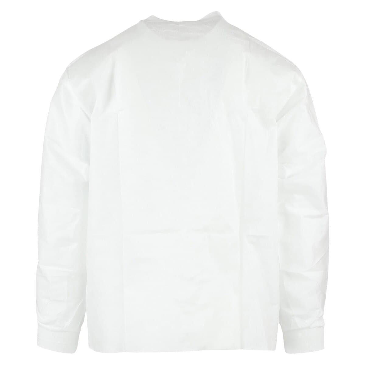 SafeWear Hipster Jacket, Medium, White Frost, 45 g/m2 SMS, AAMI Level 2, 12/Pk, 8105-B thumbnail 3