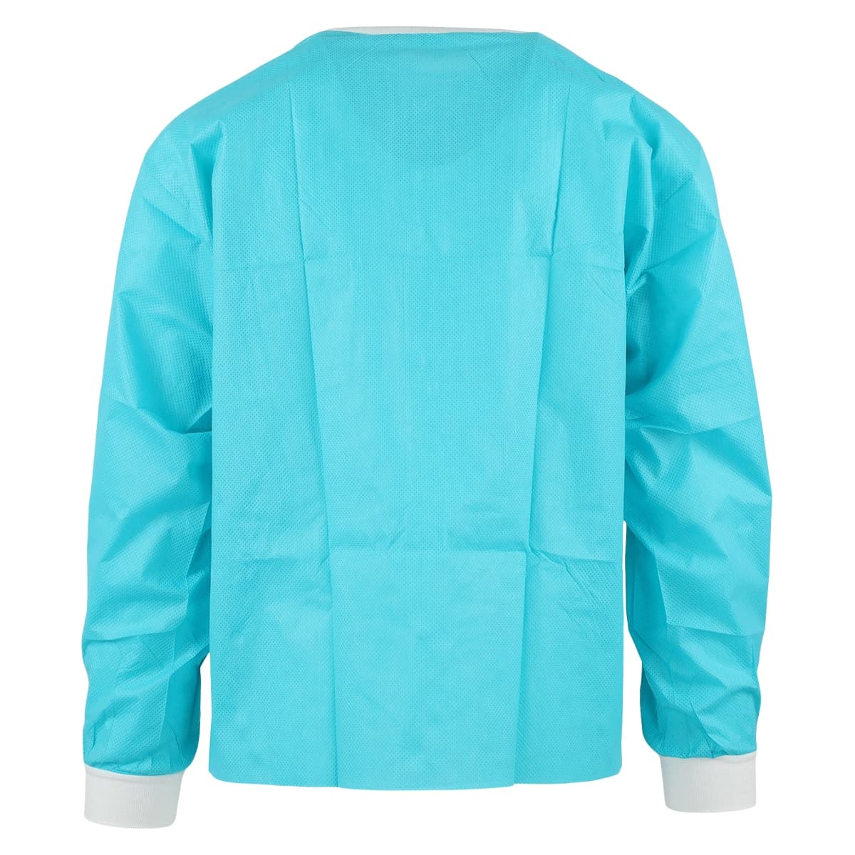 SafeWear Hipster Jacket, Medium, Tropical Teal, SMS Polypropylene, 12/Pk, 8115-B thumbnail 3