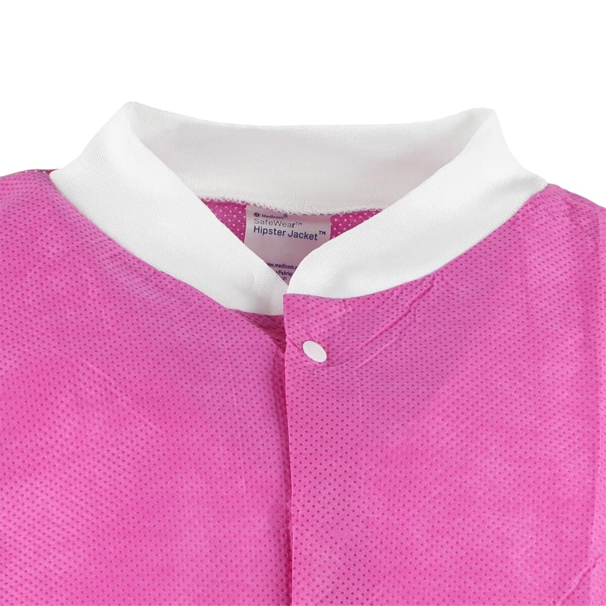 Medicom SafeWear Hipster Jacket, Poppy Pink, X-Large, 12/Pack, 8116-D thumbnail 5