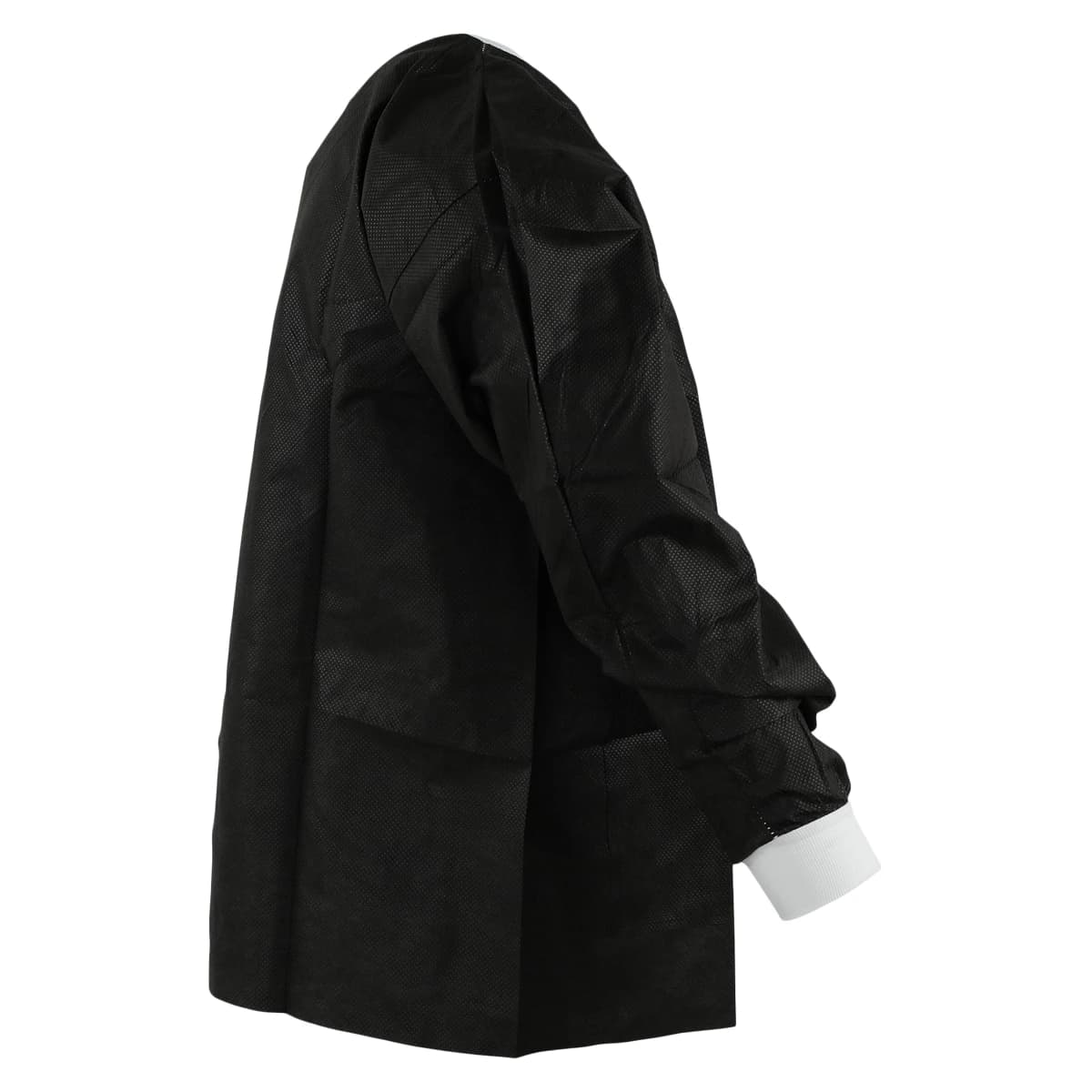 SafeWear Disposable Hipster Jacket, Small, Jet Black, 12/Pk, 8118-A thumbnail 2