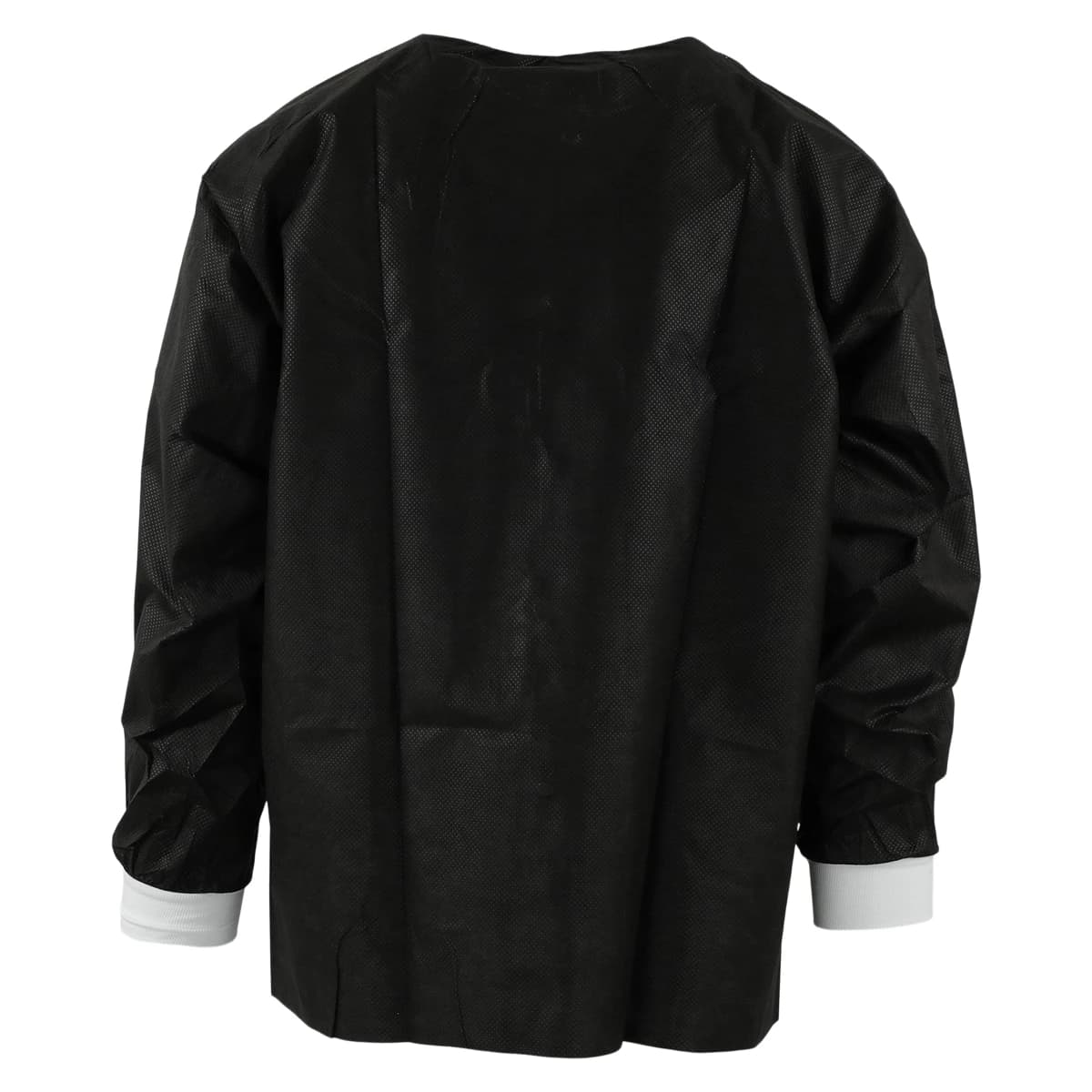 SafeWear™ Hipster Jacket, Jet Black, Medium, Latex-Free, Fluid Resistant, AAMI Level 2, 12/Pk, 8118-B thumbnail 3