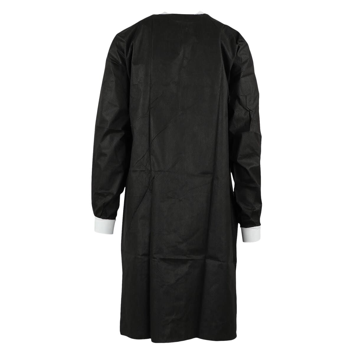 SafeWear High Performance Lab Coat, Small, Jet Black, 12/Pack, 8119-A thumbnail 3