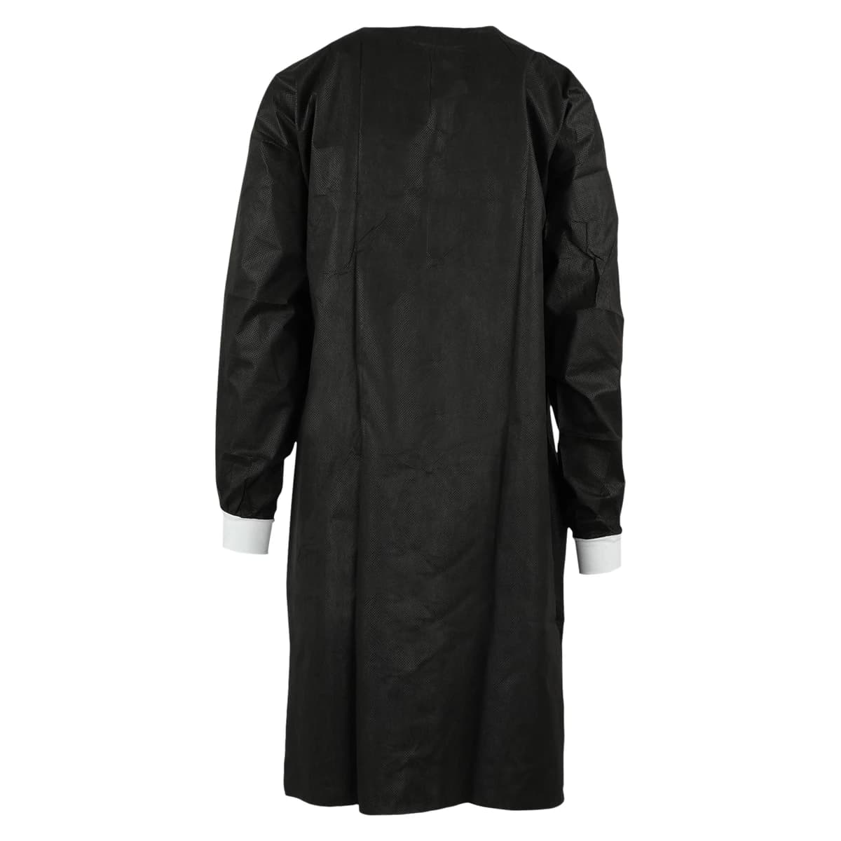 SafeWear High Performance Lab Coat, Large, Jet Black, 12/Pack, 8119-C thumbnail 3