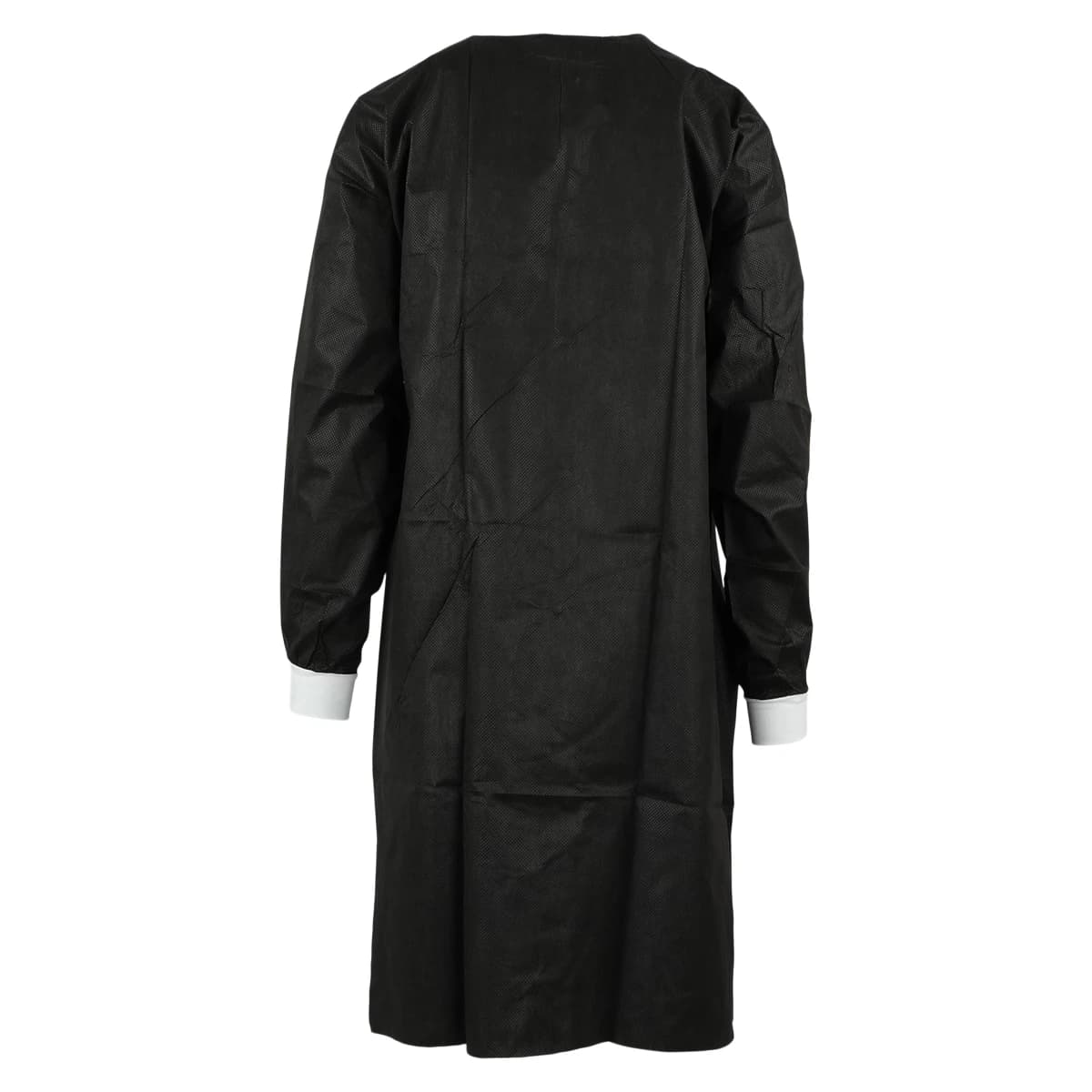 SafeWear High Performance Lab Coat, X-Large, Jet Black, 12/Pack, 8119-D thumbnail 3