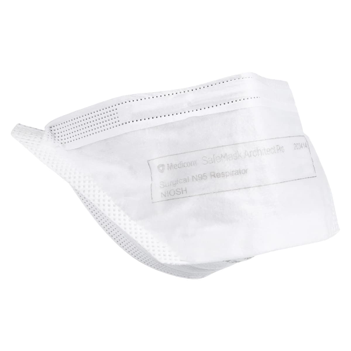Medicom SafeMask Architect Pro N95 Surgical Respirator, Small, White, 50/Box, 203214 thumbnail 2