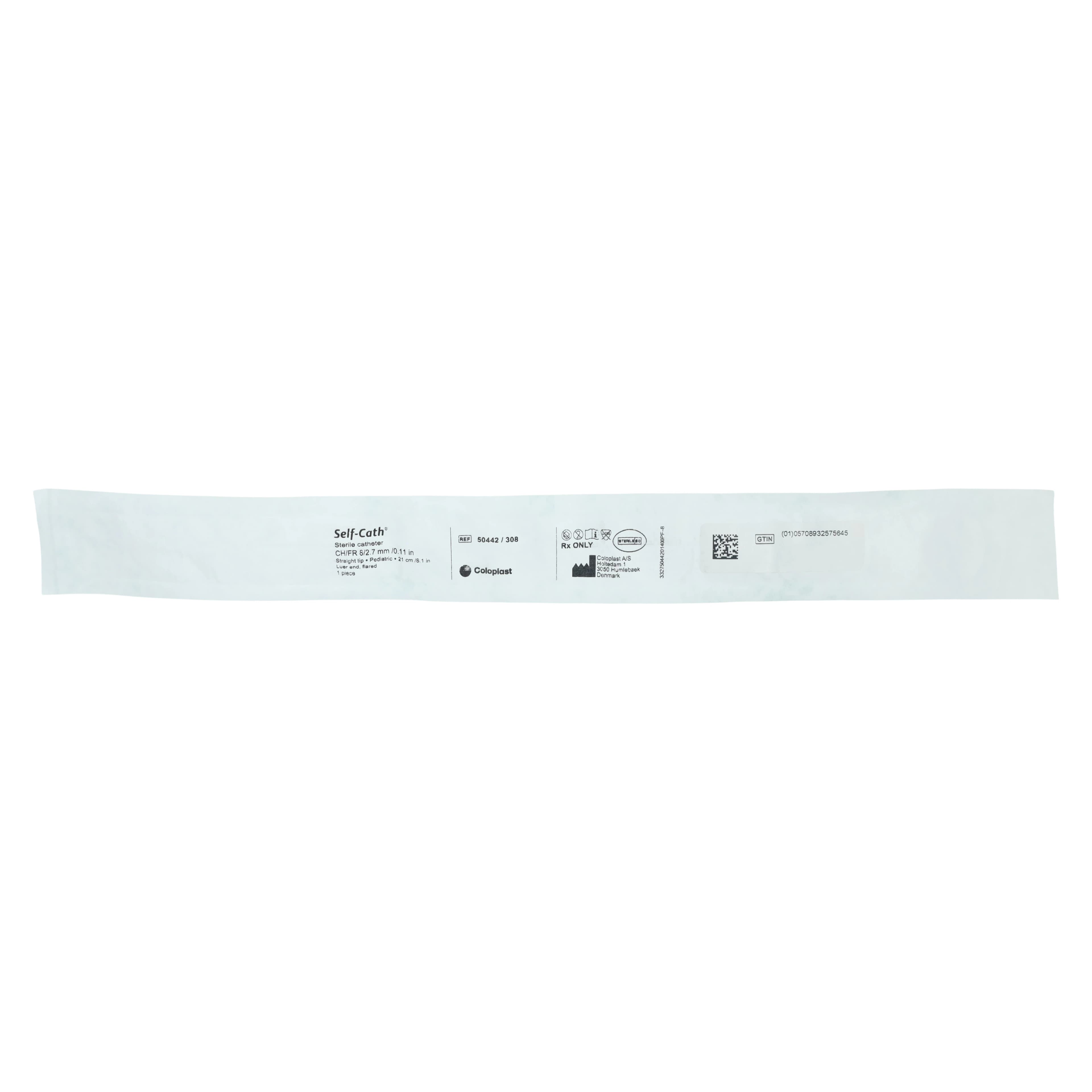 Mentor Self-Cath Intermittent Catheter, Straight Tip, PVC/Siliconized Surface, 8 Fr, Pediatric thumbnail 2