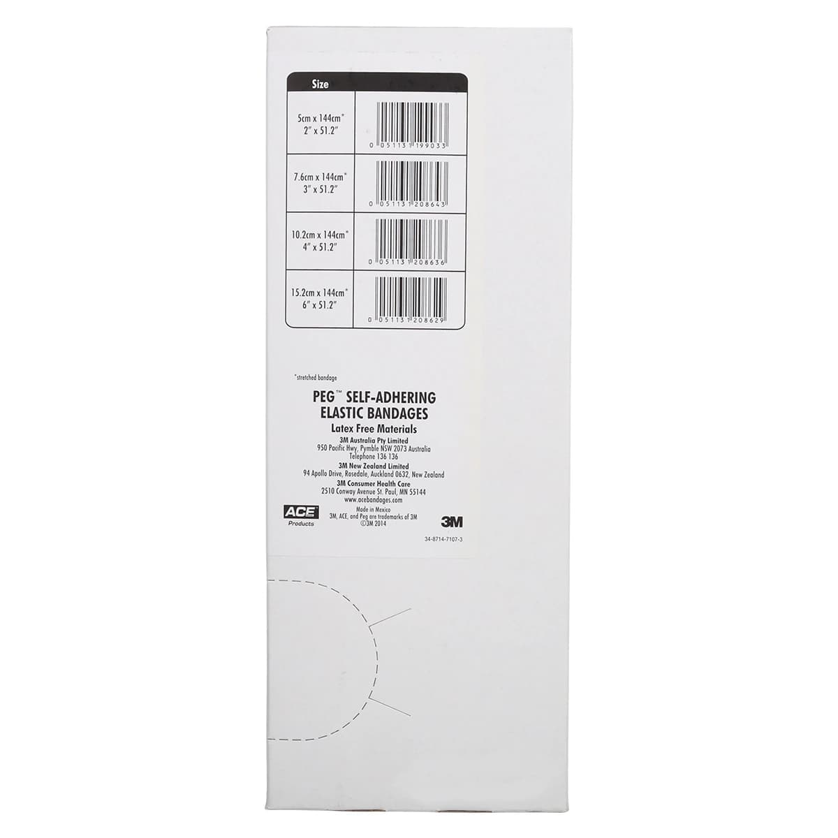 ACE Brand Elastic Bandage, 3" x 4.7 ft, Beige, Non-Sterile, 10/Box thumbnail 4