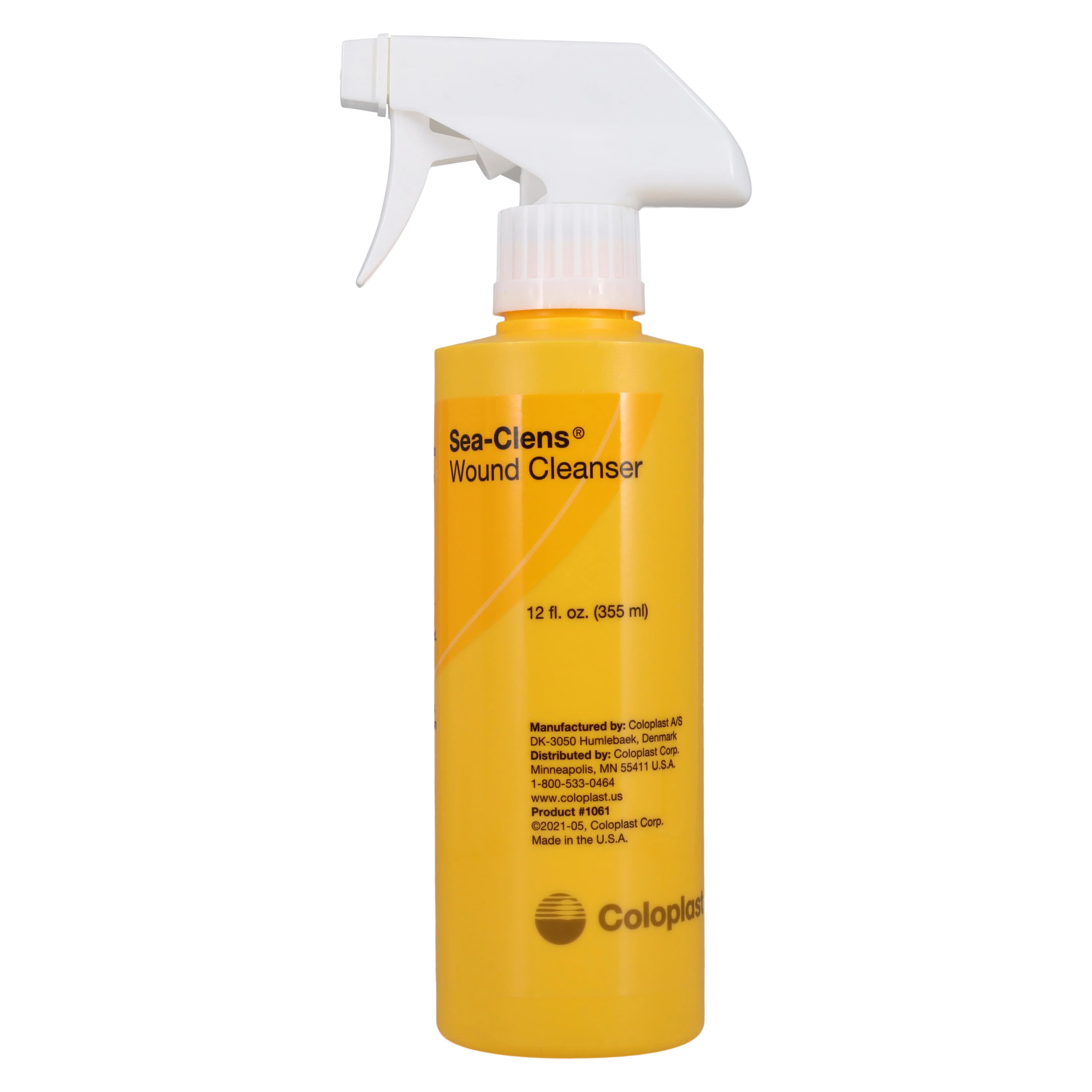 Coloplast Comfeel Sea-Clens Wound Cleanser, 12 oz Bottle - Saline Sea-clens 12oz - Image 1