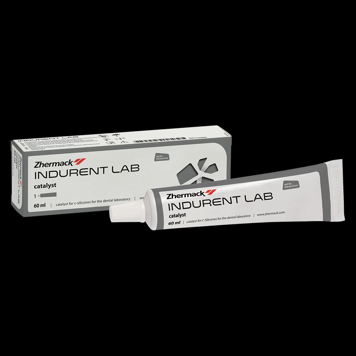 Zhermack Indurent Lab Gel Catalyst (Hardener C) for Silicone, 60 mL Tube, C100900 - Indurent Lab - Image 1
