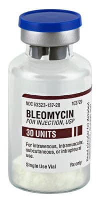 Bleomycin for Injection, 30 Units per Vial, Powder for Reconstitution, Single-Dose Vial, 20 mL, Fresenius Kabi - Bleomycin Powder Inj SDV - Image 1