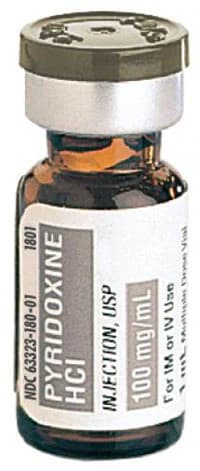 Pyridoxine HCl Injection 100 mg/mL, Single-Dose Vial, 1 mL, 25/Package thumbnail 2