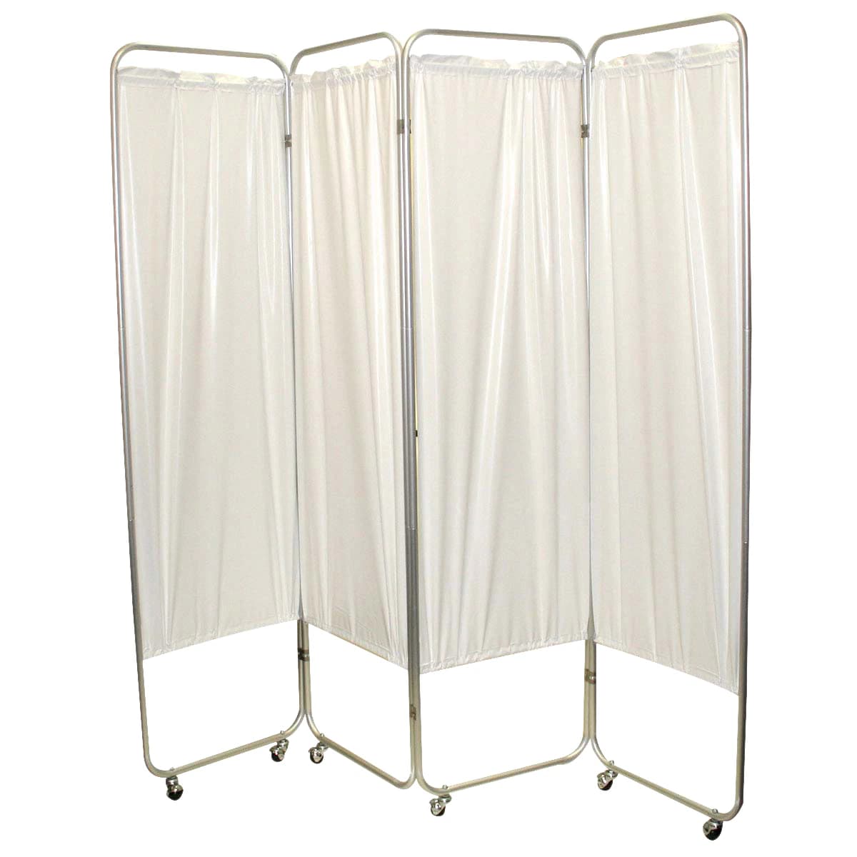 Presco-Webber 4 Panel Privacy Screen, Yellow - 4 Panel Privacy Screen - Image 1
