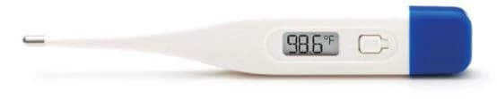 Adtemp II Digital Thermometer, Dual Scale (32-42.9°C), Reusable, Replaceable LR41 Battery, 25/Box - Adtemp II Thermometer - Image 1