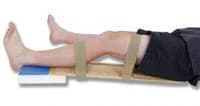 AliMed KneeCrank II Knee Positioner, Adult, Wood, 17-22" - Kneecrank II - Image 1