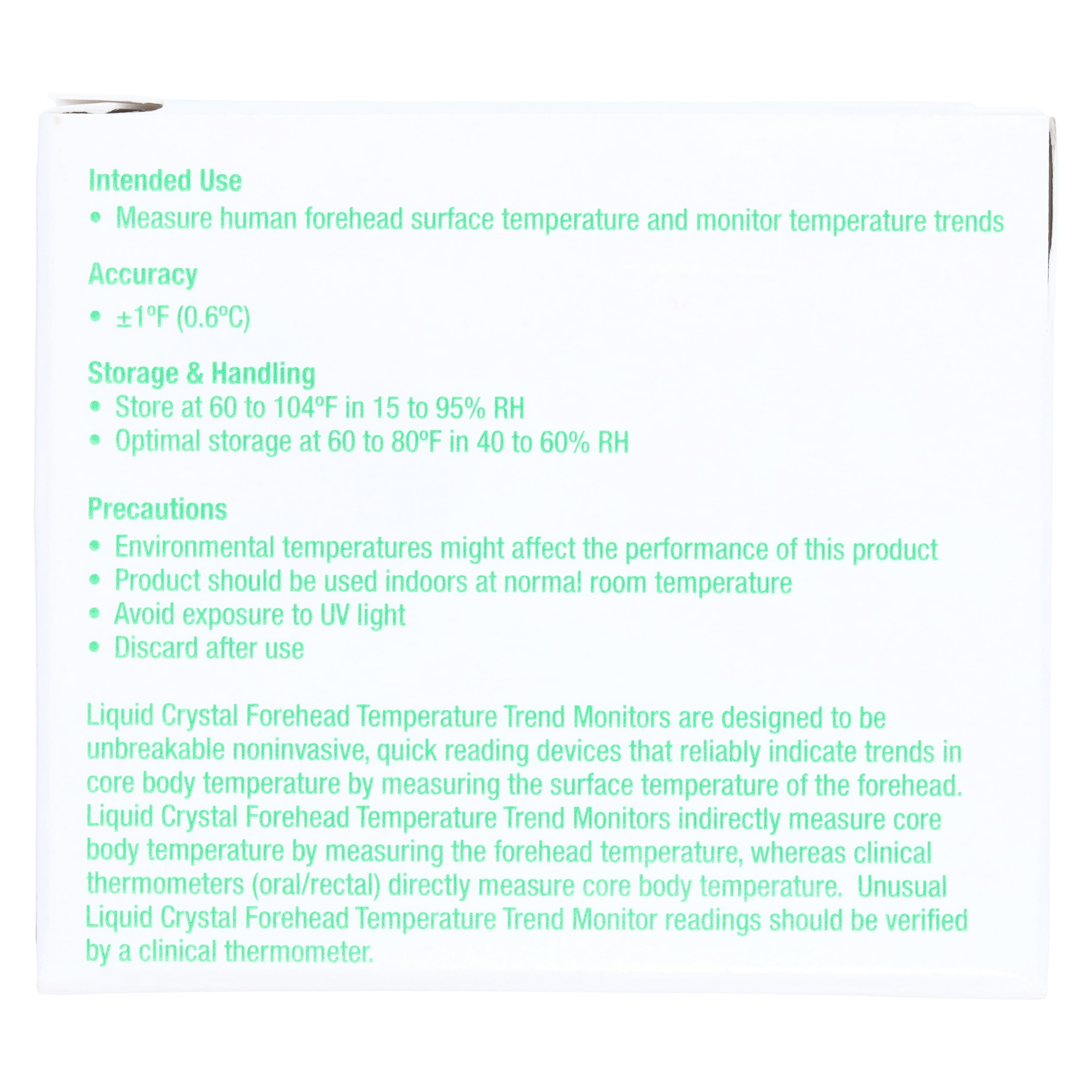 Medline FeverScan Thermometer, Fahrenheit, Disposable, 100/Box thumbnail 4