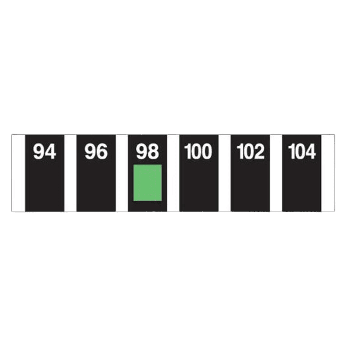 Medline FeverScan Thermometer, Fahrenheit, Disposable, 100/Box thumbnail 2