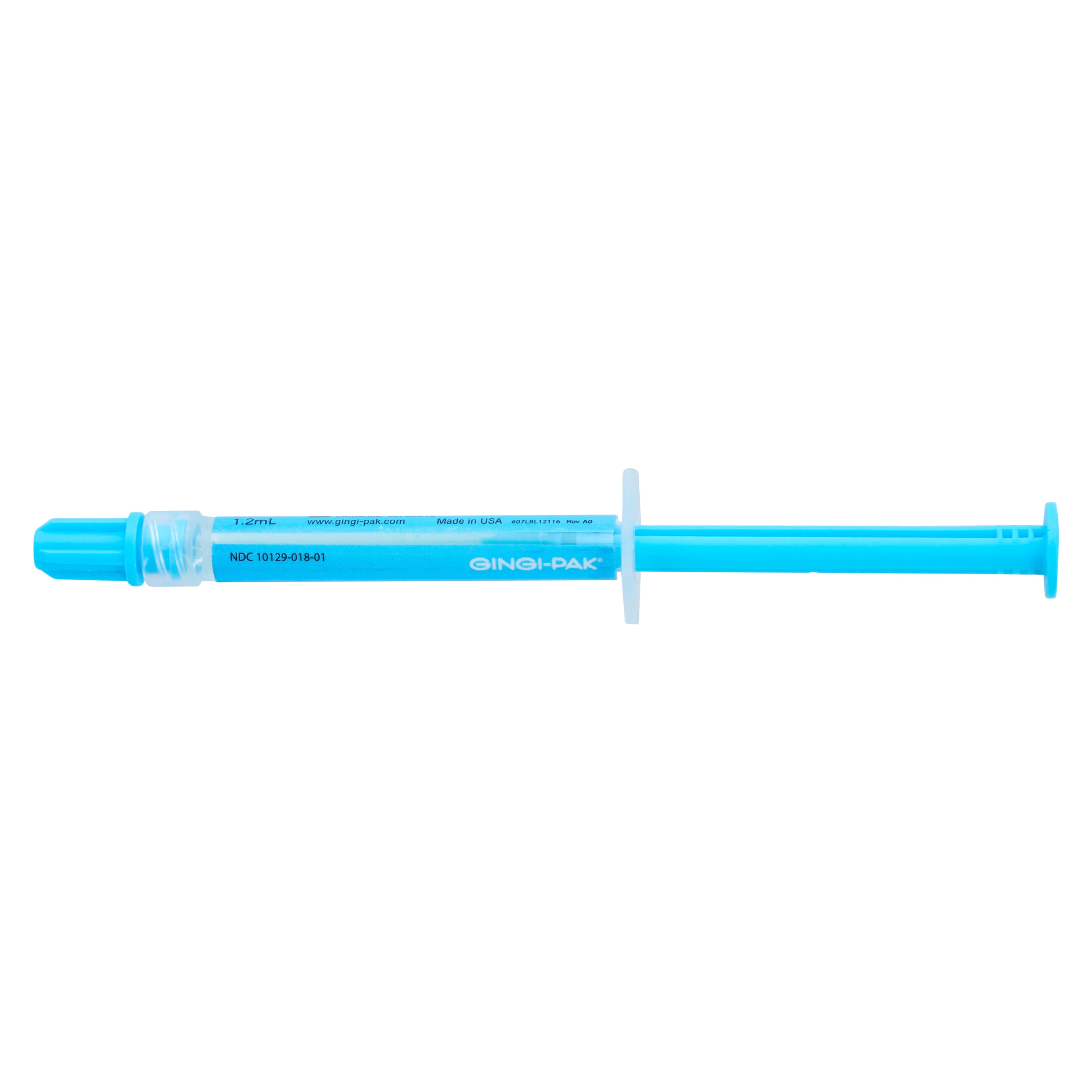Gingi-Aid 25% Buffered Aluminum Chloride Hemostatic Gel Syringe Kit, 1.2 mL x 4 Syringes with 8 Brush Tips thumbnail 4