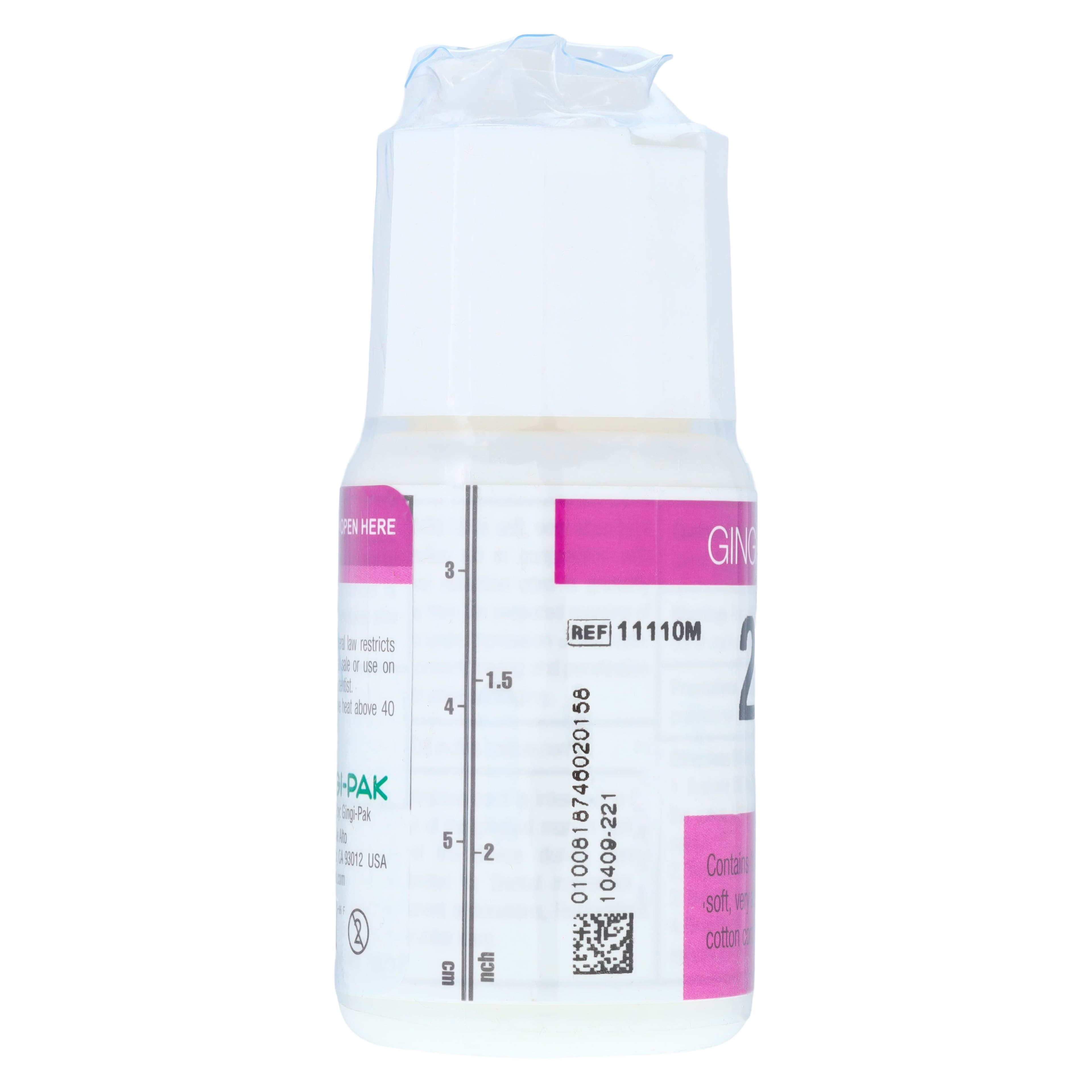 Gingi-Pak MAX Soft-Twist Gingi-Plain Retraction Cord, #2 Medium, Non-Impregnated, 100% Cotton, 108" per Bottle, 11110M thumbnail 3