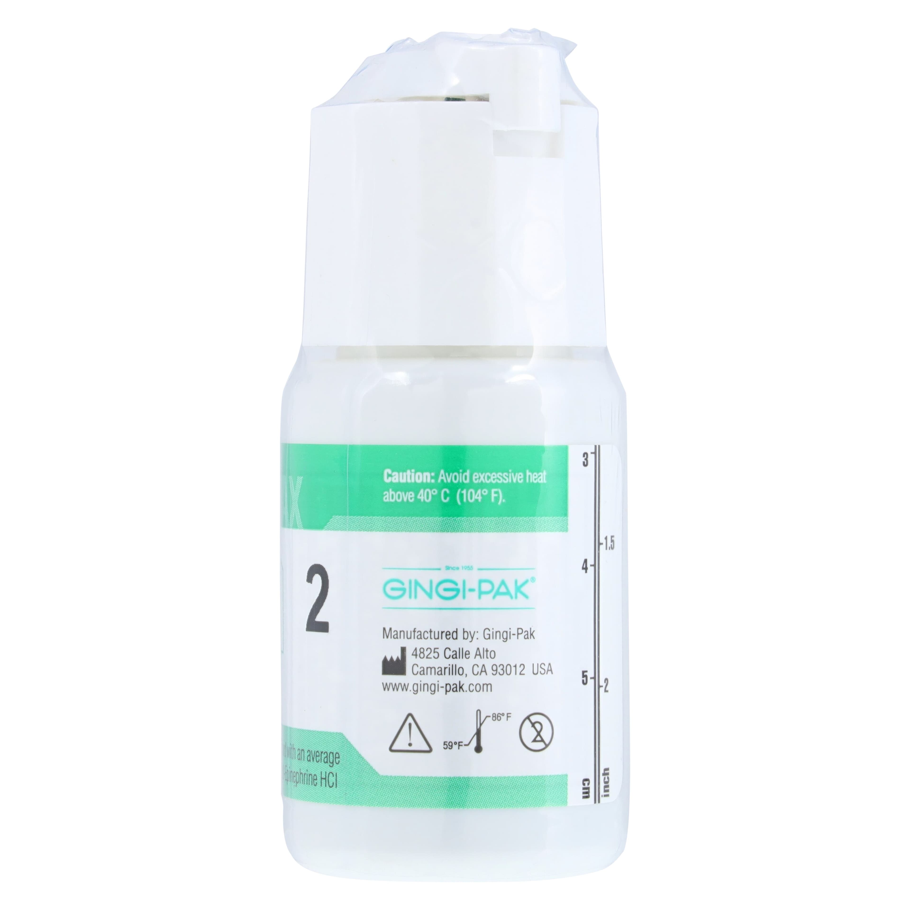 Gingi-Pak Max Z-Twist Retraction Cord with DL-Epinephrine HCl, Size #2 Medium, 108 inches, 10172M thumbnail 2