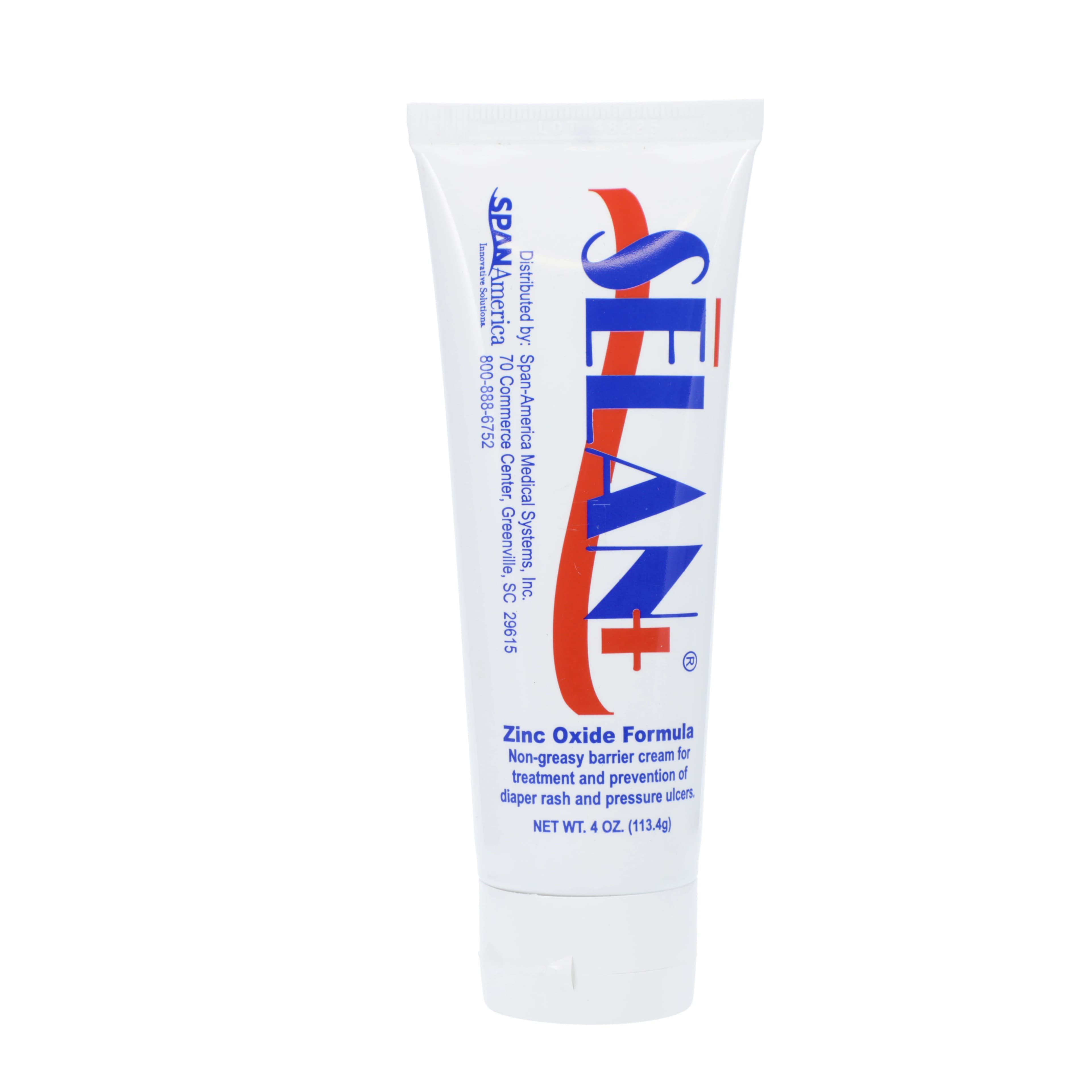 Span America Medical Barrier Cream Tube, 4 oz, Light Scent, Each - Barrier Cream Tube - Image 1