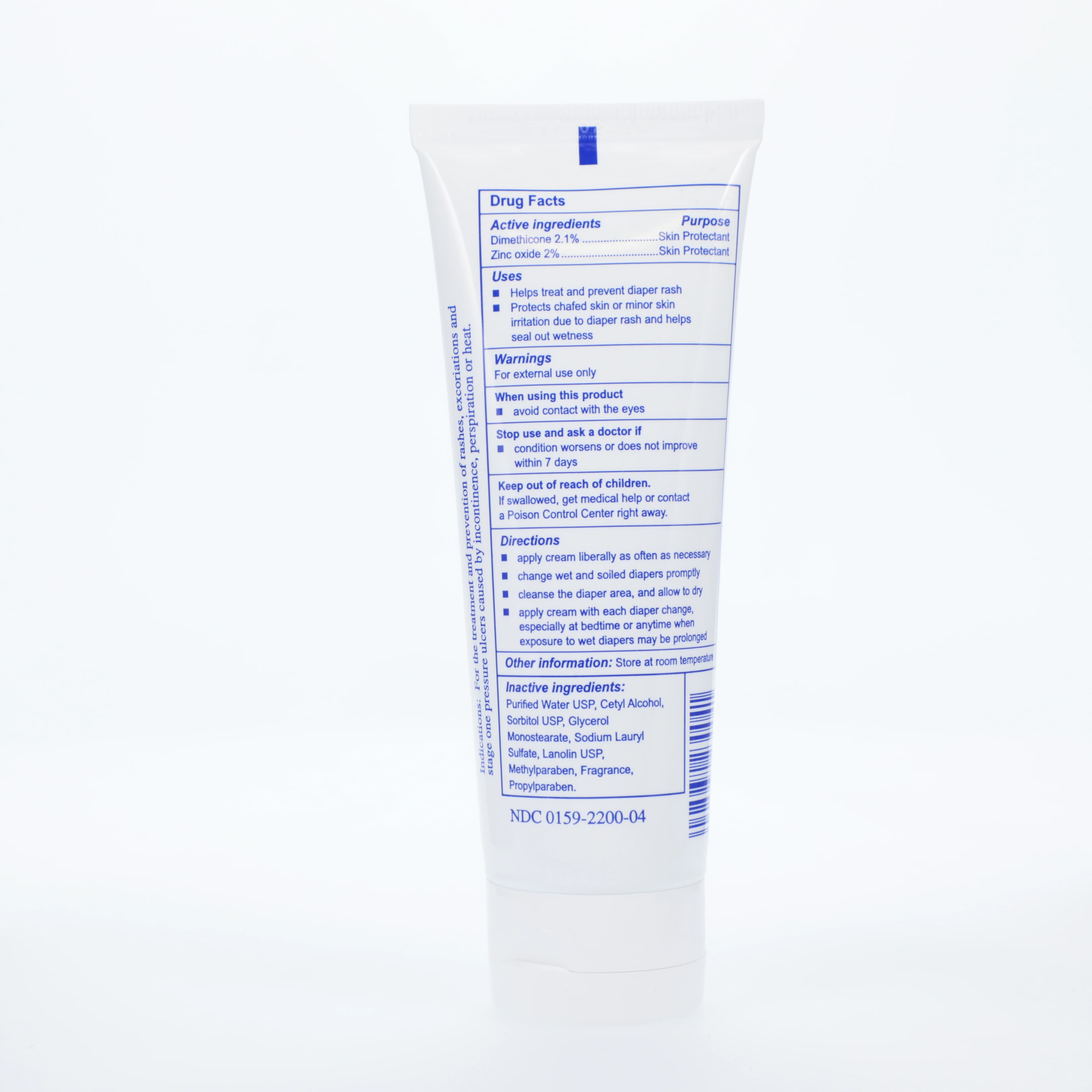 Span America Medical Barrier Cream Tube, 4 oz, Light Scent, Each thumbnail 2