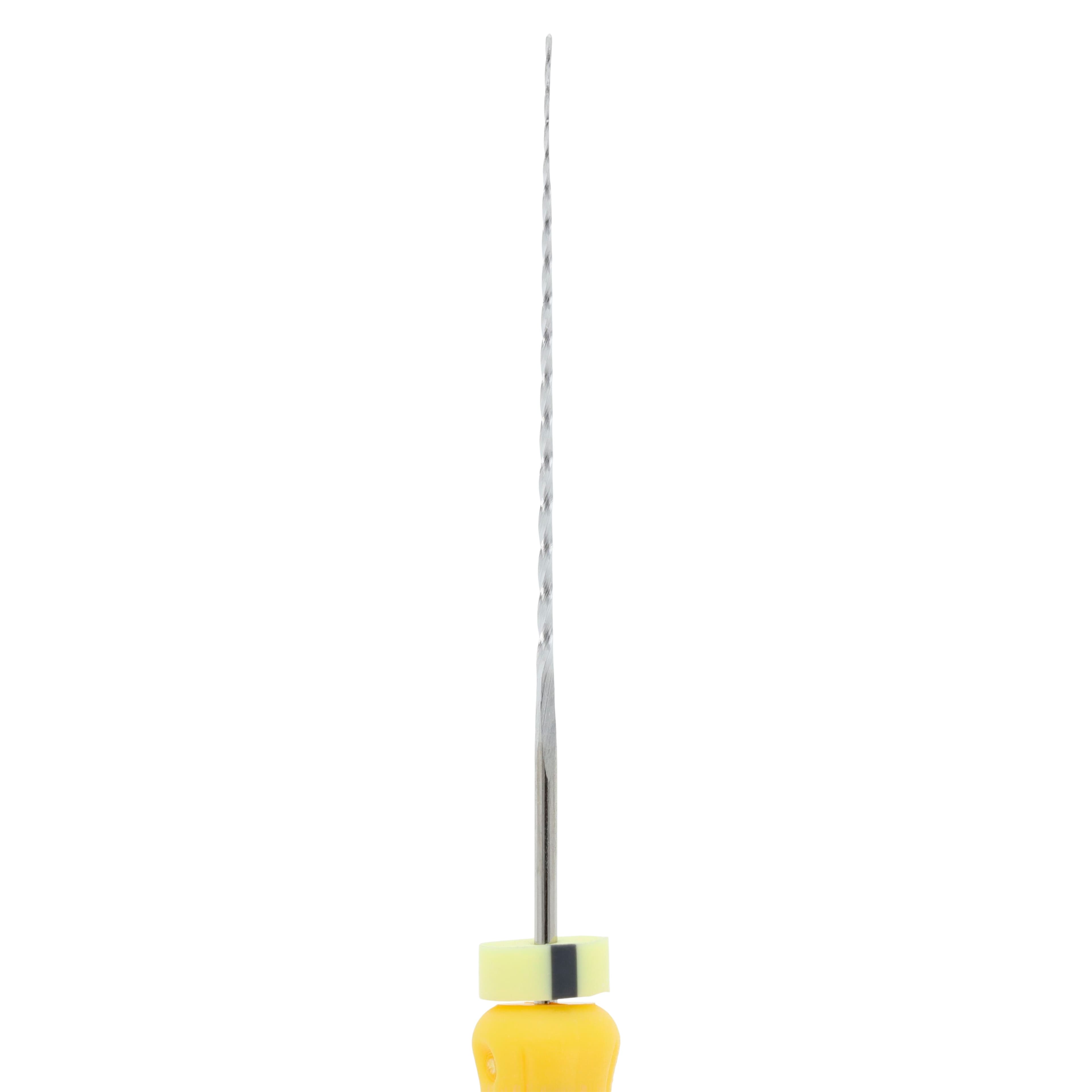 SafeSiders Endodontic Reamers #20, 25mm, 0.02 Taper, Stainless Steel, Yellow, 6/Pack, 5025-20 thumbnail 2