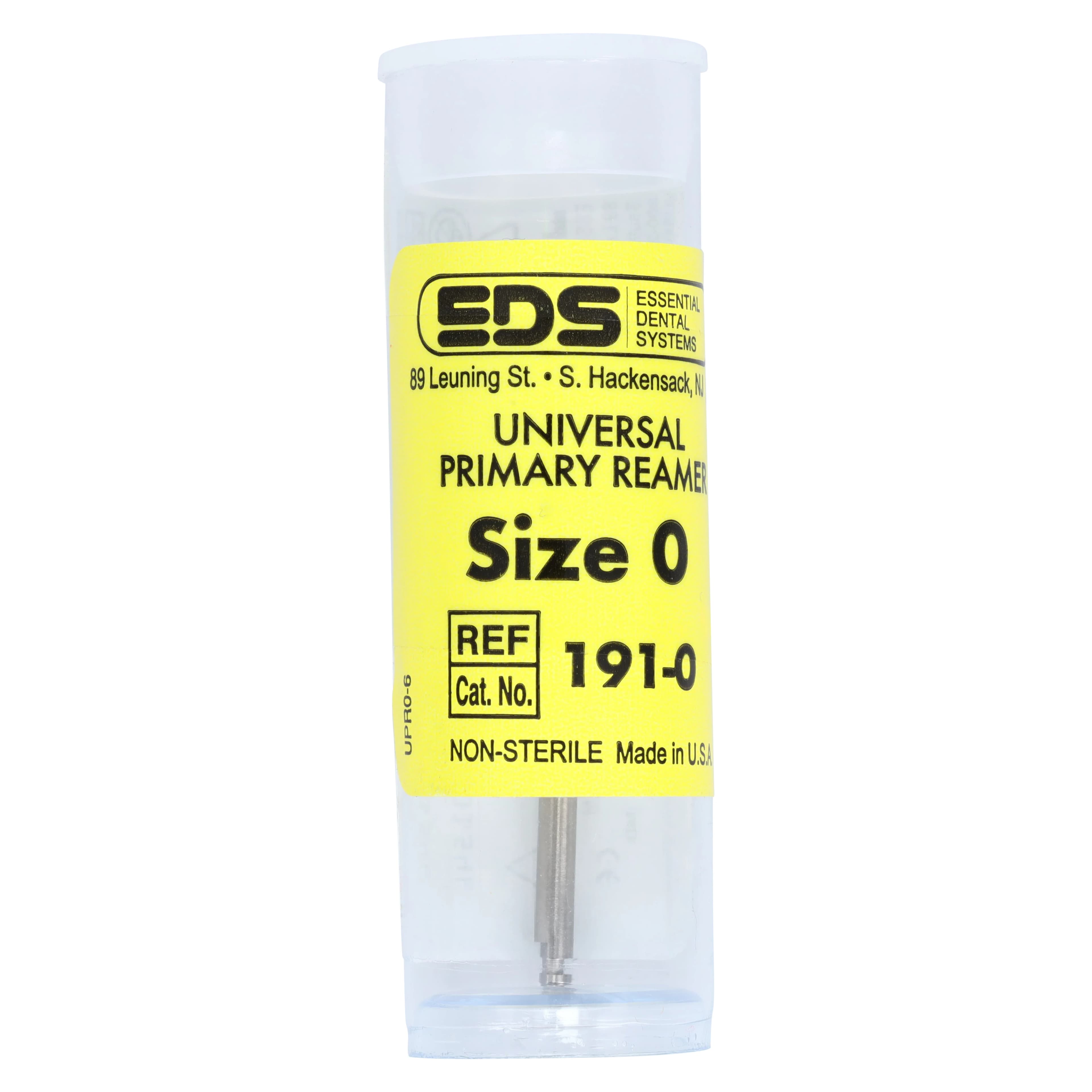 Flexi-Post Primary Reamer, Size 0, 0.90 mm, Yellow, 1/Pkg, 191-0 thumbnail 2