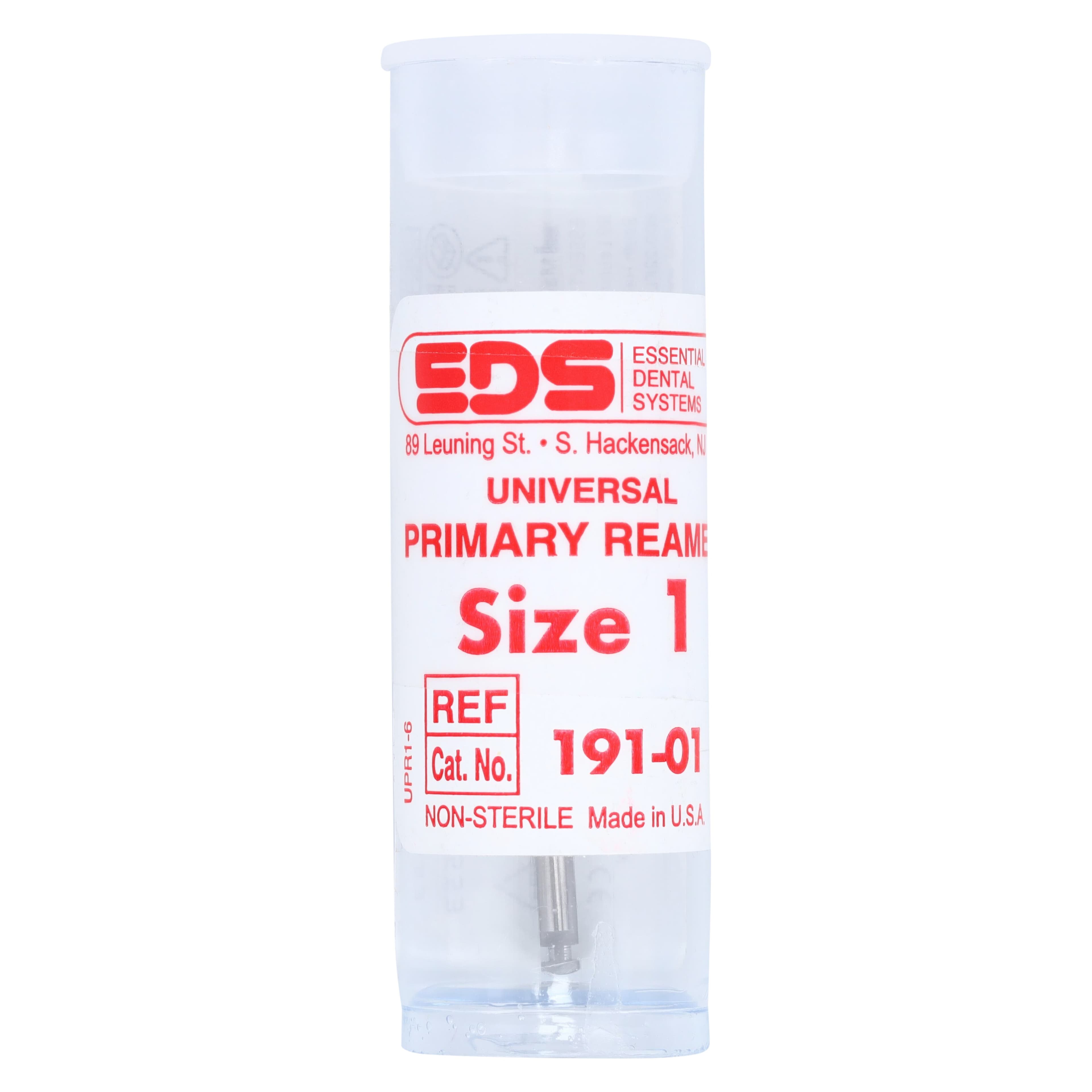 Flexi-Post Primary Reamer, Size 1, Red, 1.2 mm Diameter, 1/Pkg, 191-01 thumbnail 2