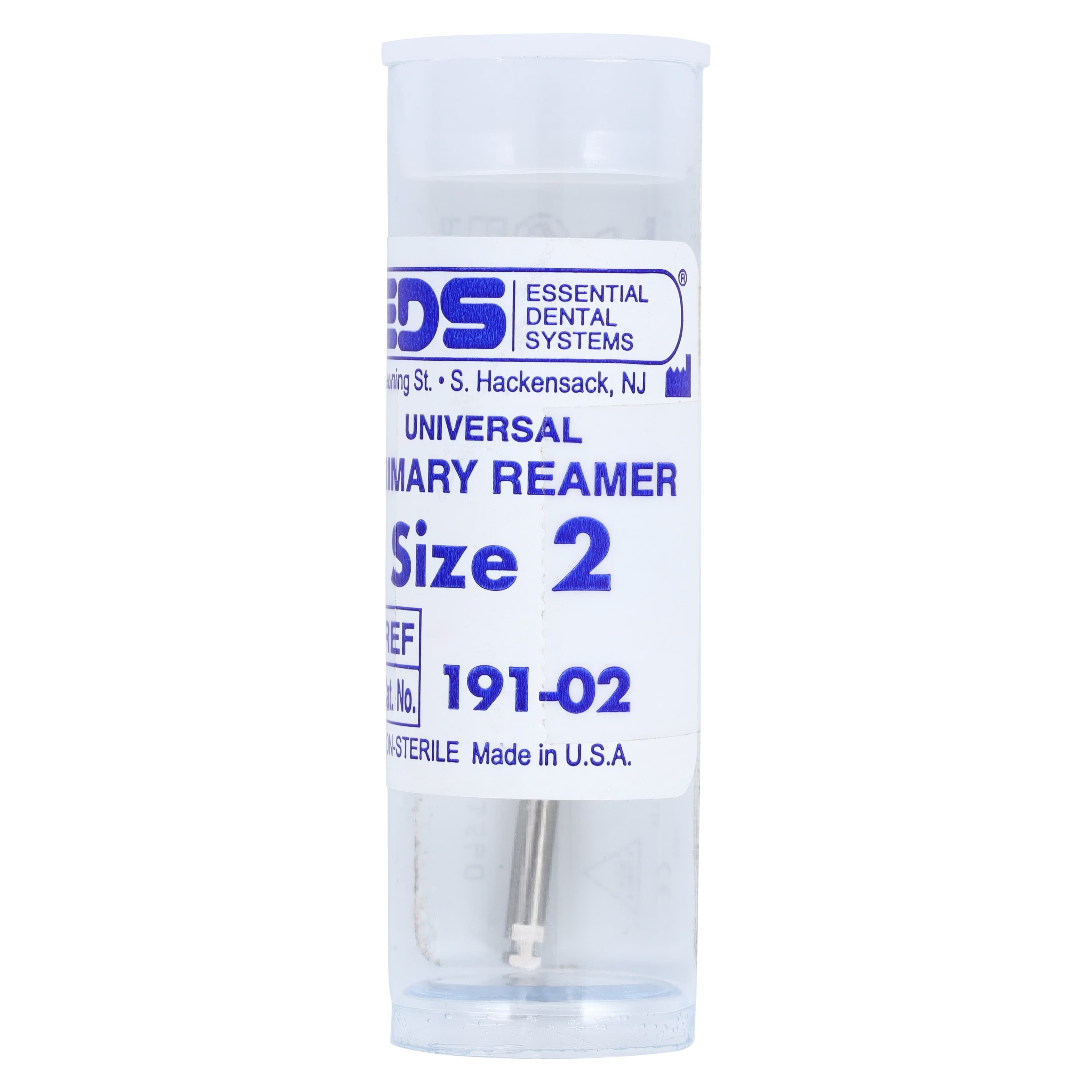 Flexi-Post Primary Reamer, Size 2, Blue, 1.45 mm Diameter, 191-02, 1/Pk thumbnail 3