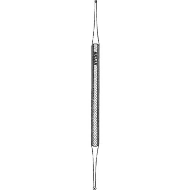 Sklar Instruments Podiatry Excavator Curette, Double-Ended, 5-1/2" Stainless Steel, Each thumbnail 2