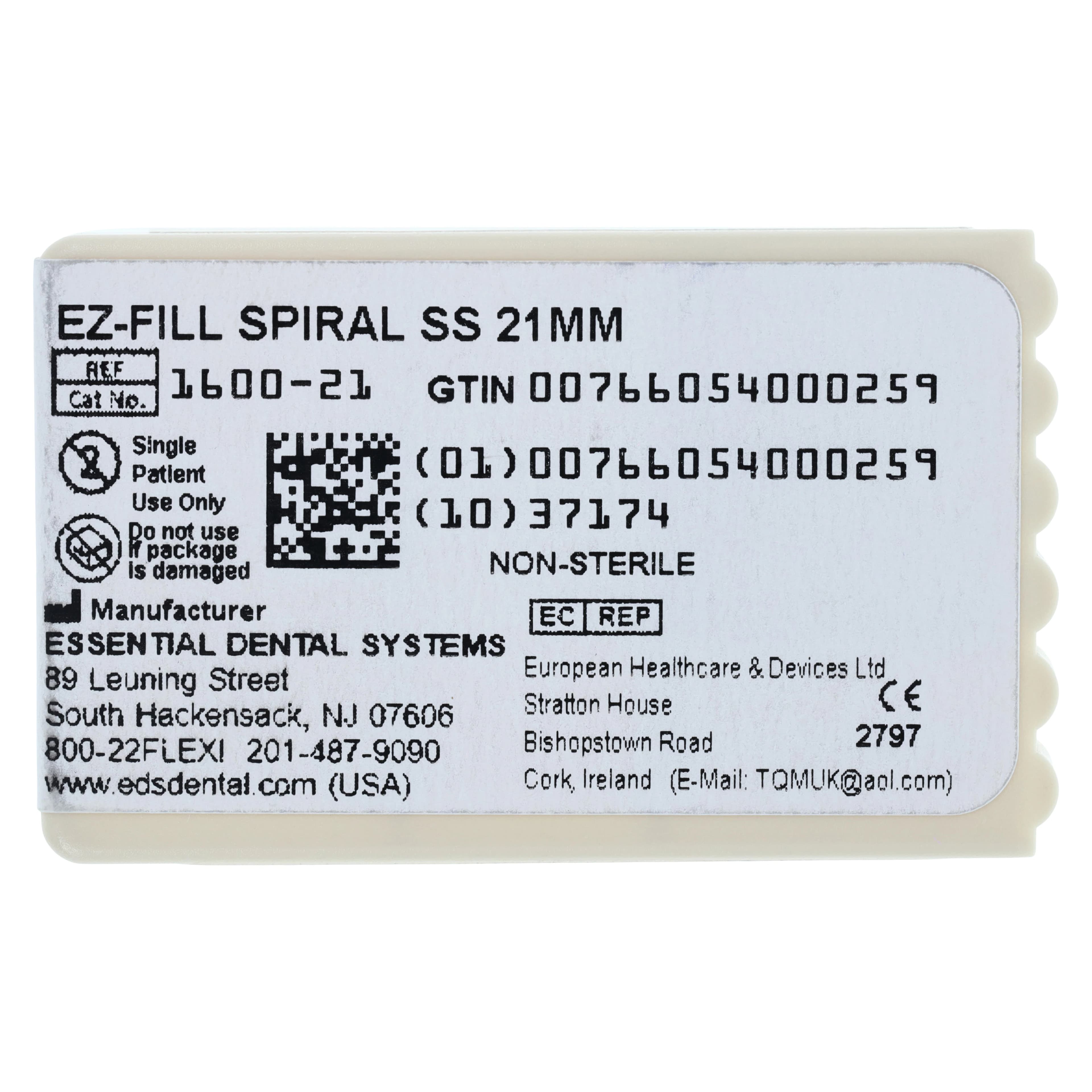EZ-Fill Bi-Directional Stainless Steel Spiral Refill, 21 mm, 4/Pk, 1600-21 thumbnail 4